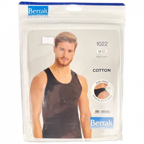 Майка чол. ТМ Berrak 1022 р М чорна И100 (Туреччина)