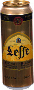 Пиво Леф Блонд 0,5 л з/б