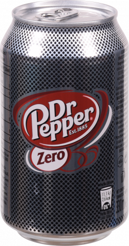 Напій б/алк. Dr.Pepper Zero 0,33 л з/б газ. (Польща)И711