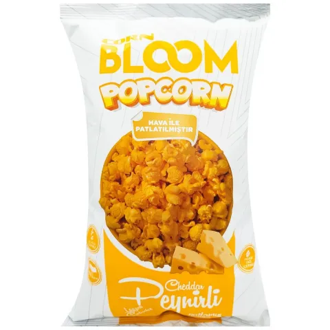 Попкорн Corn Bloom 65г зі смаком сиру чеддер (Туреччина)