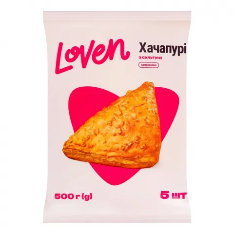 Хачапурі Loven 500 г з сулугуні