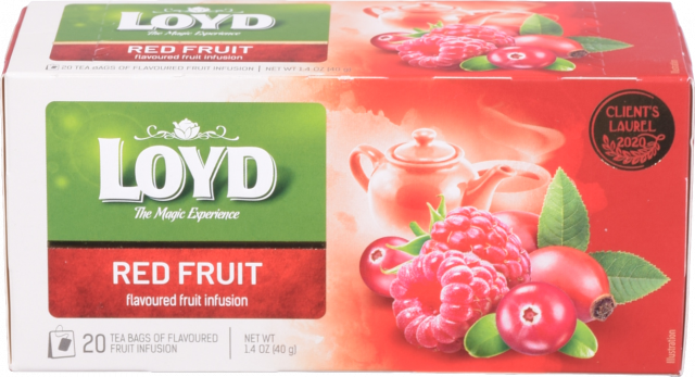 Чай Loyd 20 шт. Червоні фрукти (Польща) И022
