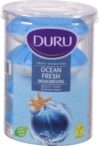 Мило Duru Fresh Sensations 4х100 г Океанський бриз