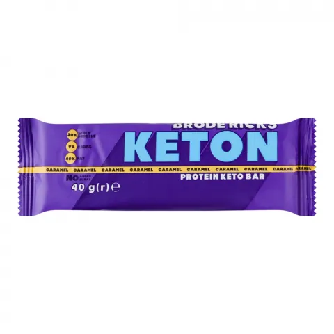 Батончик Keton 40 г горіховий Карамельний