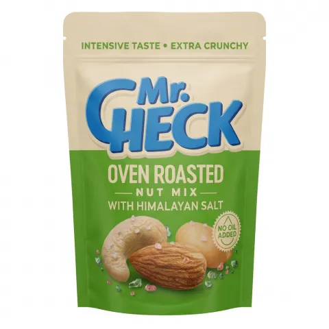 Суміш смажених горіхів Mr.Check 150г із сіллю И199 (Литва)
