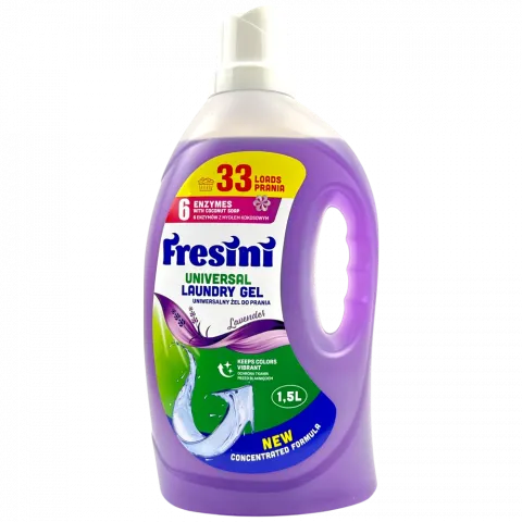 Гель д/прання FRESINI 1,5л д/всіх типів біл. И919 (Польща)