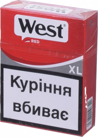 Сиг West red XL 25 шт.
