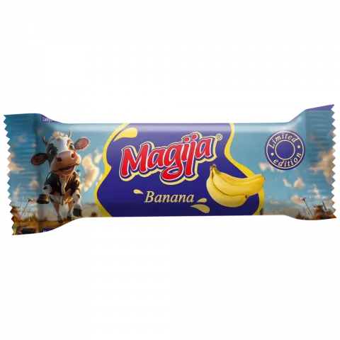 Сирок Magija 40г у шок. з бананом (Литва)