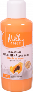 Крем-піна д/ванн Milky Dream 1 л Папайя і манго