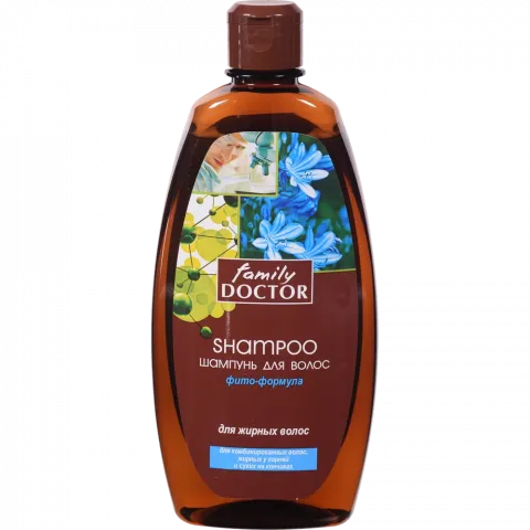 Шампунь Family Doctor 500 мл Фіто-формула д/жирного волосся
