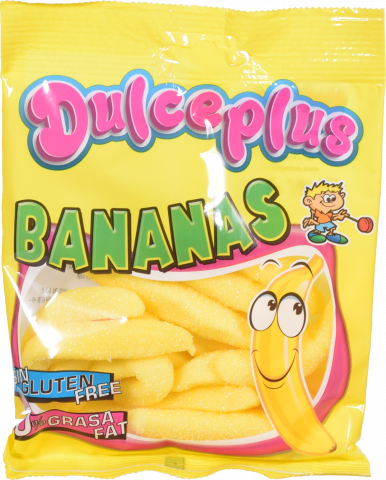 Жувальні цукерки Dulceplus 100 г Банан
