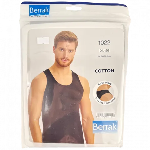 Майка чол. ТМ Berrak 1022 р XL чорна И124 (Туреччина)