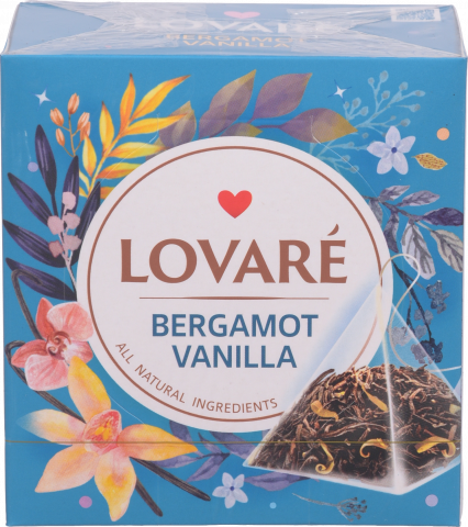 Чай Lovare 15 шт. Бергамот ваніль