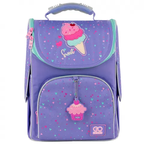 Рюкзак GoPack Education каркас. Summer Ice Cream GO25-5001S-2