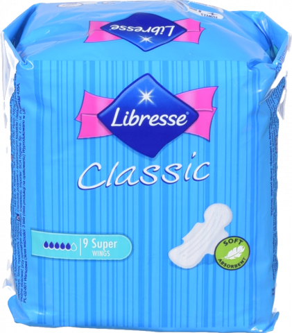 Прокладки Libresse 9 шт. Classic Ultra Super