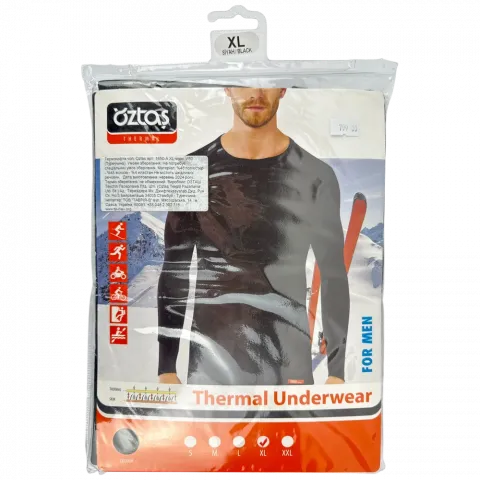 Термокофта чол. Oztas арт. 1650-A XL чорн. И60 (Туреччина)