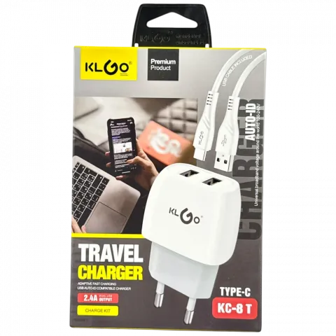 Зарядний пристрій KC-8 Type-C арт. 17488-12 И721