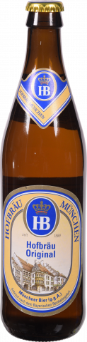 Пиво HB 0,5 л скл. Original Munchner