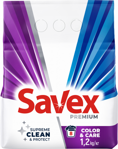 Порошок Savex 1,2 кг автомат Color and Care И305