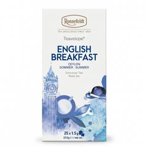 Чай Ronnefeldt Teavelope 25 шт. чорн. English Breakfast Цейлон