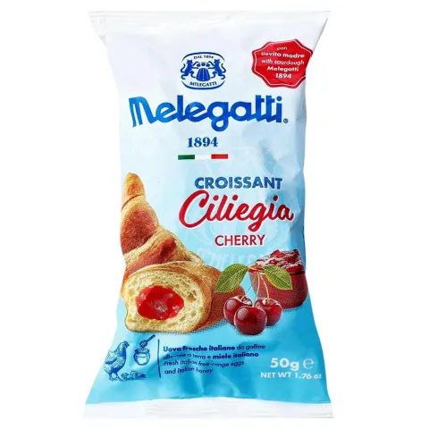 Круасан Melegatti 50 г з вишнею (Італія)