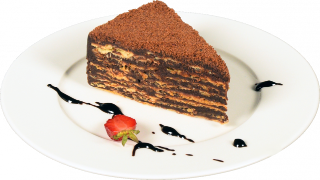 Торт Наполеон з шоколадним кремом вага СП
