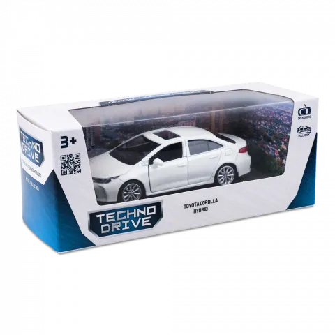 Іграшка Автомодель TechnoDrive Toyota Corolla Hybrid білий 250358