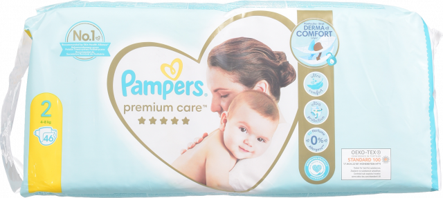 Підг. Pampers Premium Care 46 шт. Mini (4-8 кг)