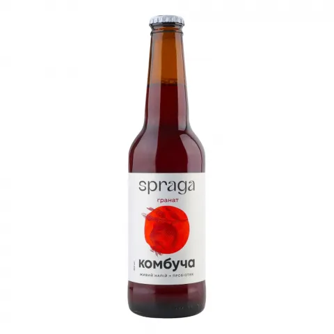 Напій б/алк. Spraga 0,33 л Комбуча Гранат