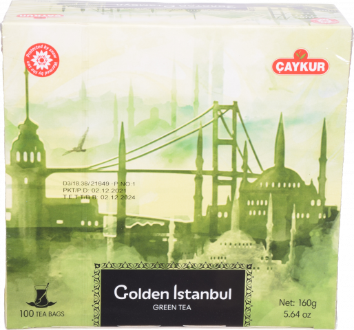 Чай Caycur 100 шт. зел. Golden Istanbul