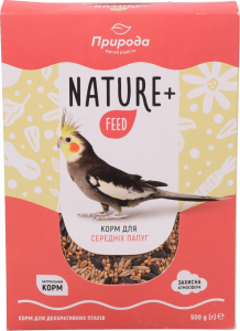Корм Природа Nature+feed 500 г д/середніх папуг PR242001