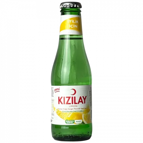 Вода мін. KIZILAY 200мл газ. Лимон (Туреччина)
