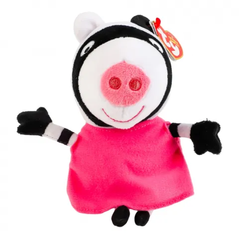 Іграшка М`яка TY Peppa Pig Zoe Zebra 15см 46174