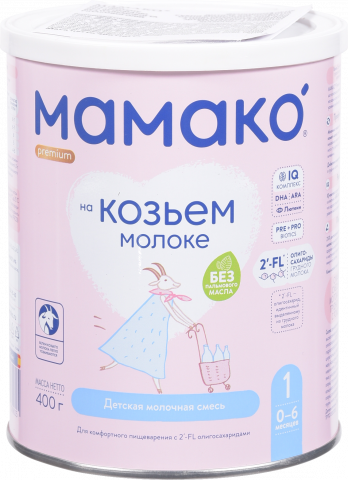ЗГМ Мамако 1 400 г Premium 0-6 міс.