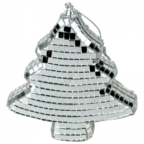 Прикраса ялинкова диско Ялинка 11.510 см арт. CF-1240 9245 И415