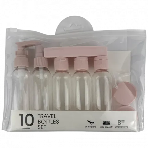 Набір ємностей для подорожей 10 предметів арт. NI11-10-G2-14883 И061