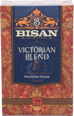 Чай Bisan 100 г чорн. Victorian Blend