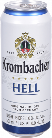 Пиво Кромбахер 0,5 л з/б Хель