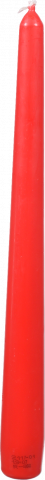 Свіча Bolsius конічна 245/24 1 шт. Червоний, 7,5 год., арт. 103600356841