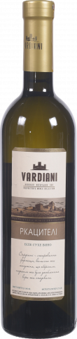 Вино Вардіані Ркацителі 0,75 л сухе біле