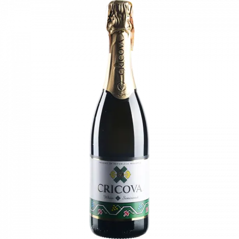 Вино ігристе Cricova Carpet 0,75 л н/сол. біле