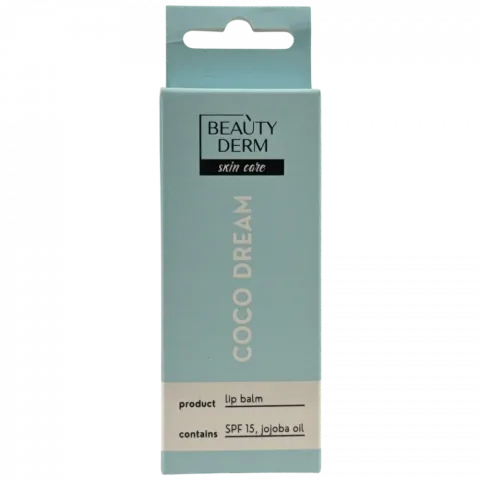 Бальзам д/губ Beauty Derm 10 мл Coco Dream