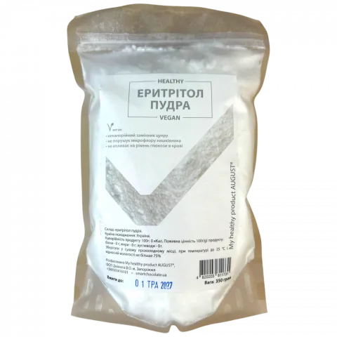 Еритритол Пудра My healthy product AUGUST 350 г