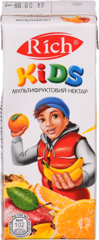 Нектар Річ Kids 0,2 л Мультифрут