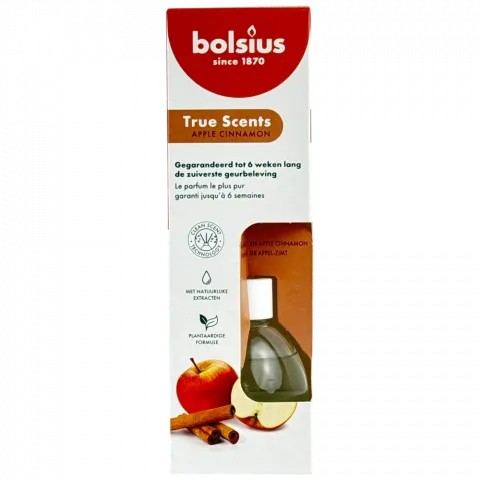 Арома-дифузор Bolsius з паличками, 60 мл,  яблуко з корицею арт. 101924976795