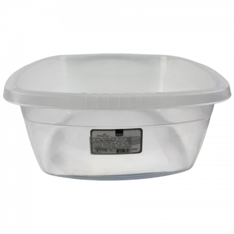 Миска BURSEV прямокутна, прозора, 12,5 л, пластик, арт. 1133 97 И548 (Туреччина)