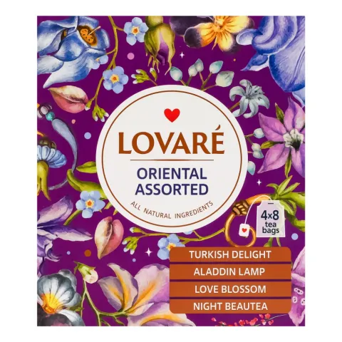 Чай Lovare 32 шт. чорн. Oriental Assorted