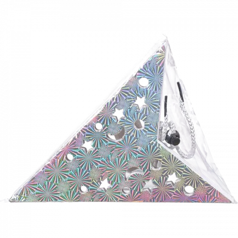 Прикраса новорічна зірка розкладна 45 см (9112) И167