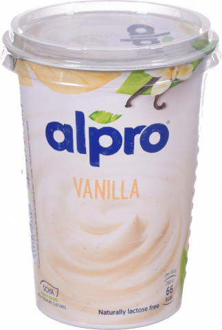 Йогурт Соєвий Алпро 0,5 л стак. Ваніль