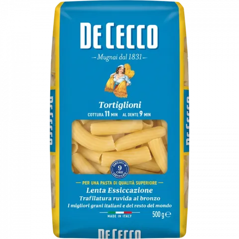 Макарони DE CECCO 23 Тортільйоні 500г И236 (Італія)